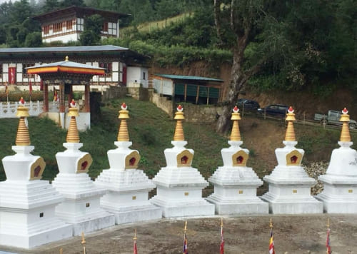 舍利塔建置